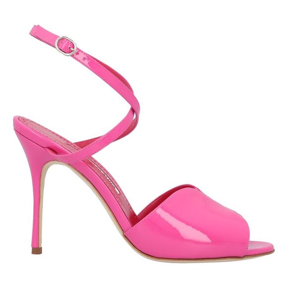 Manolo Blahnik Hourani 105 Sandal Pink - Picture 1 of 6